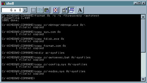 windows 95 osr2 and boot floppy imageshack